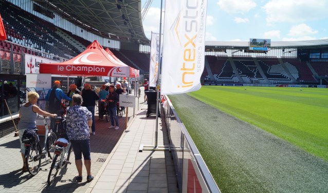 Dag drie stond in het teken van West-Friesland, mét een passage door het AFAS Stadion van AZ.