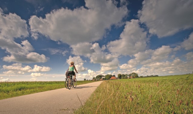 Fietsen in West-Friesland.