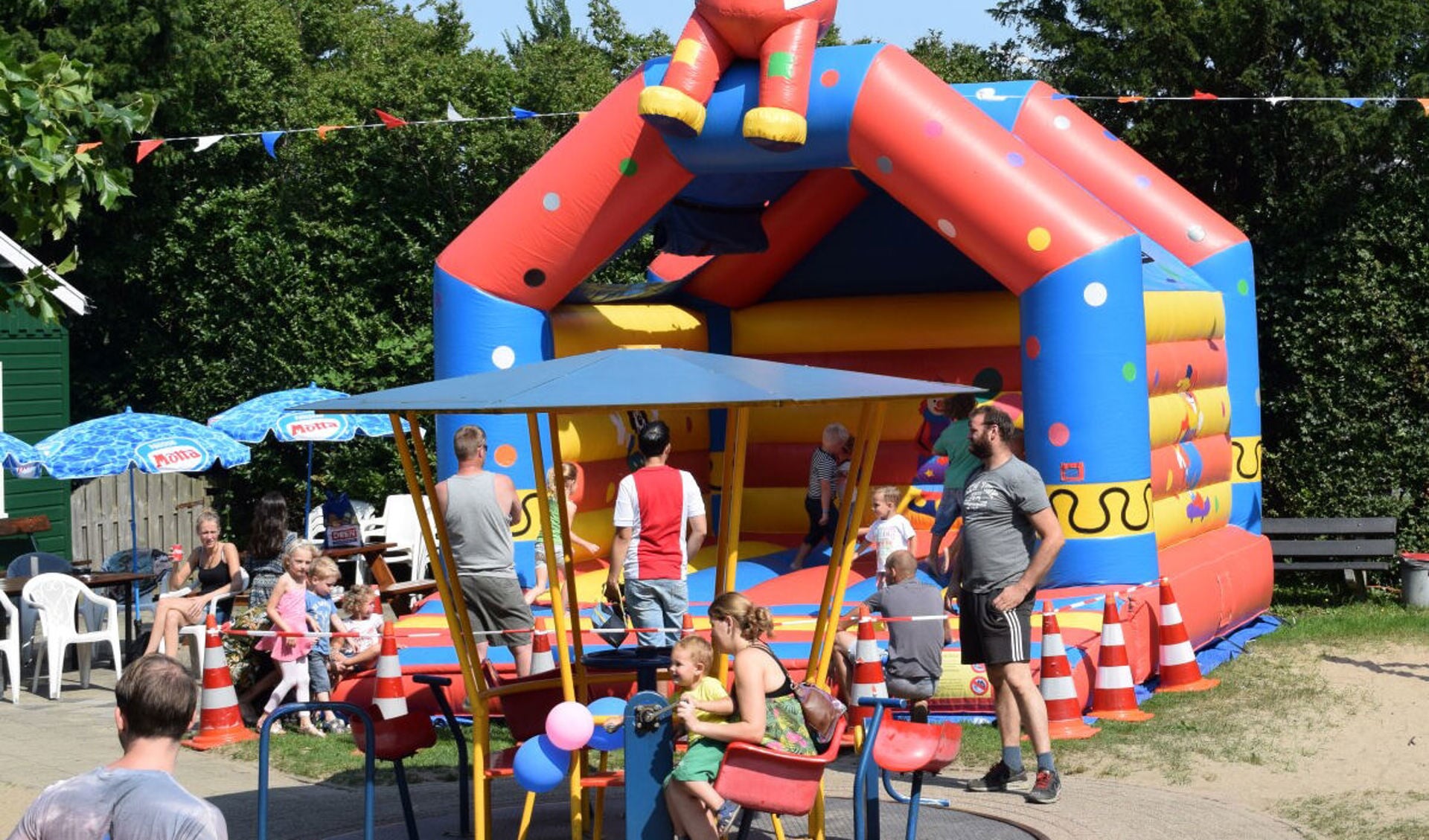 Speeltuin Kindervreugd aan de Huiderlaan in Beverwijk is deze vakantie open.