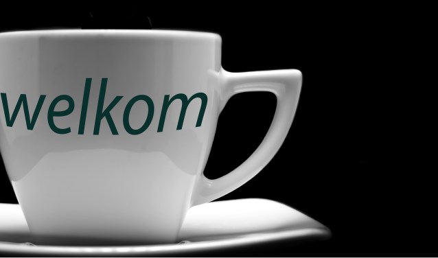 Gezellig een kopje koffie drinken in Het Lichtbaken in Hoorn.