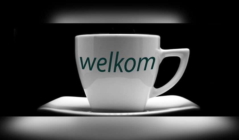 Gezellig een kopje koffie drinken in Het Lichtbaken in Hoorn.