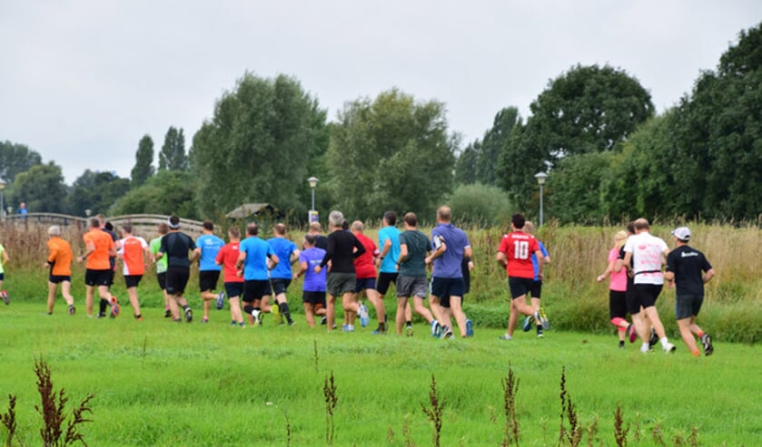 De Assumburgloop gaat richting de Broekpolder.
