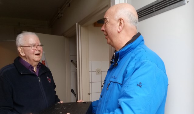 De maaltijdgebruikers kijken altijd uit naar de komst van de bezorger!