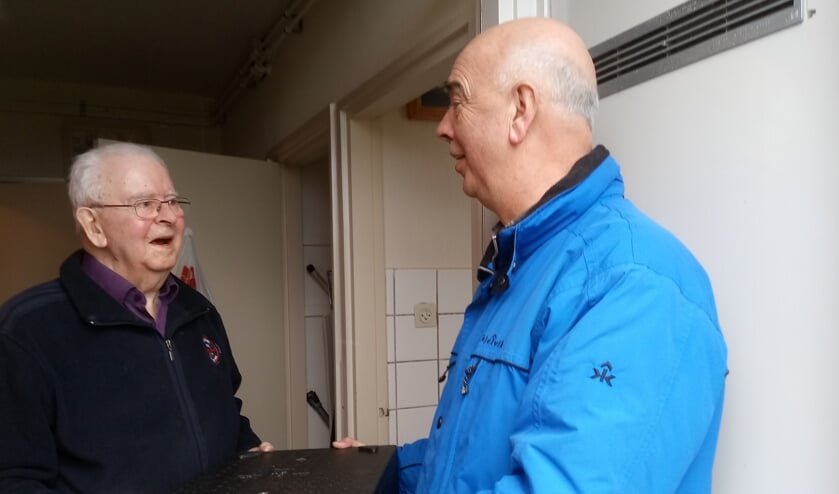 De maaltijdgebruikers kijken altijd uit naar de komst van de bezorger!