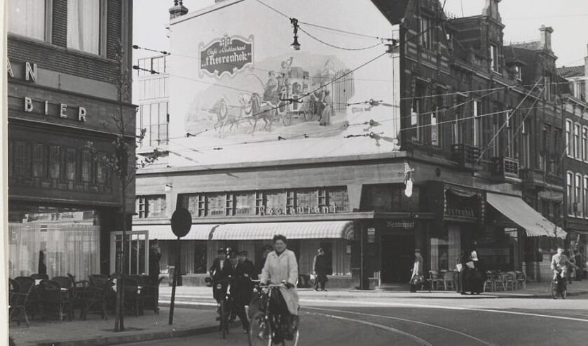 Restaurant 't Heerenhek mét muurschildering.