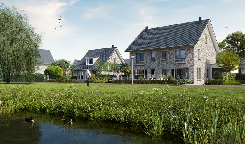 Rietland is een wijk met een groen karakter en veel water.