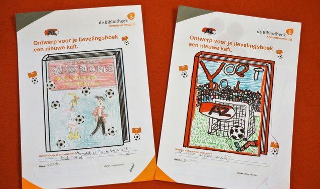 De winnende ontwerpen van Reaven (l) en Lara.