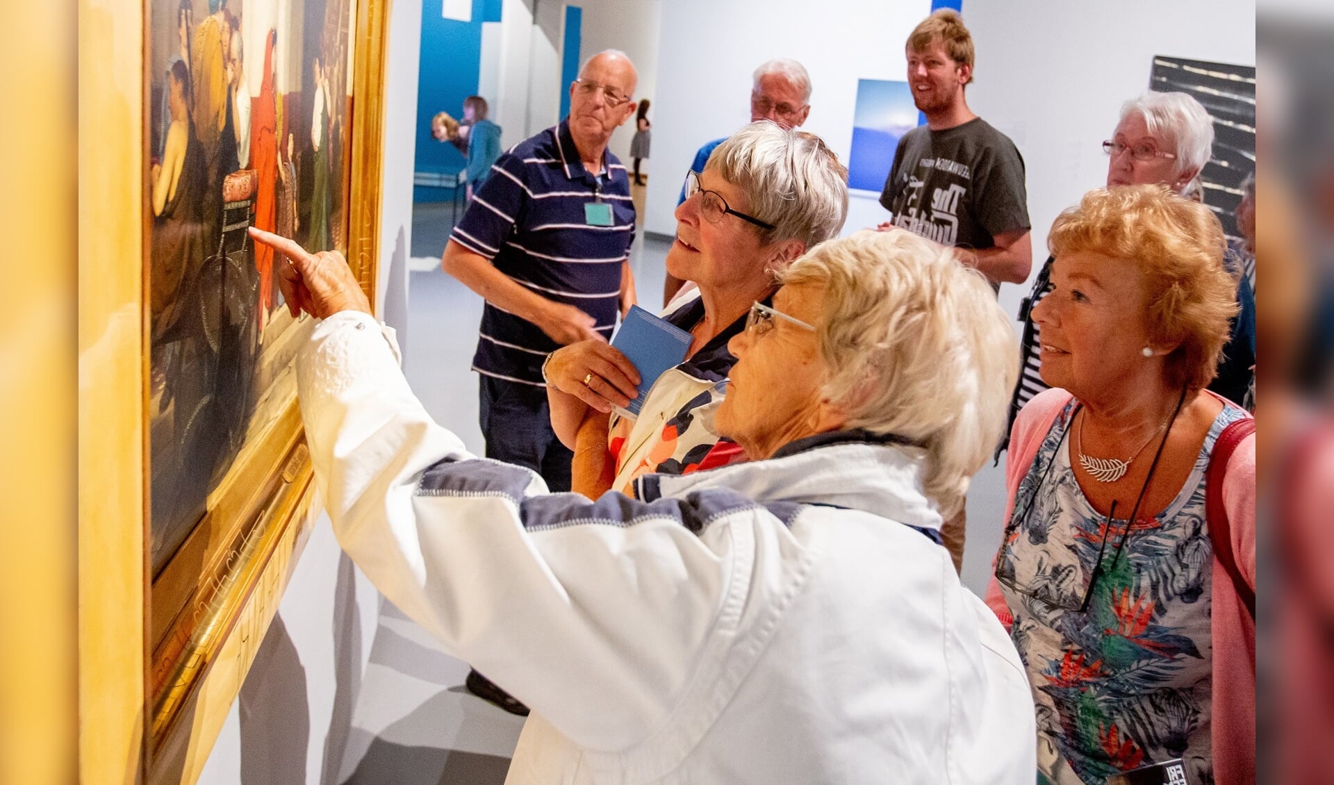 Waardse senioren krijgen onder meer een rondleiding door het Fries Museum.