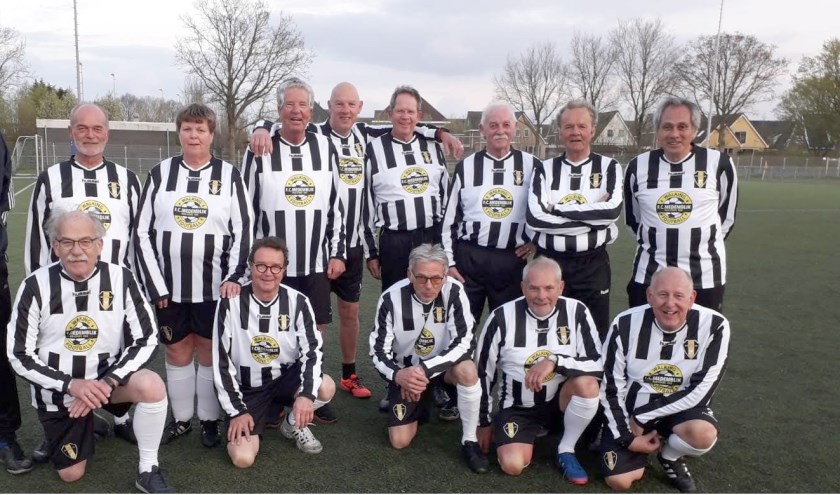 Het Walking Football team.