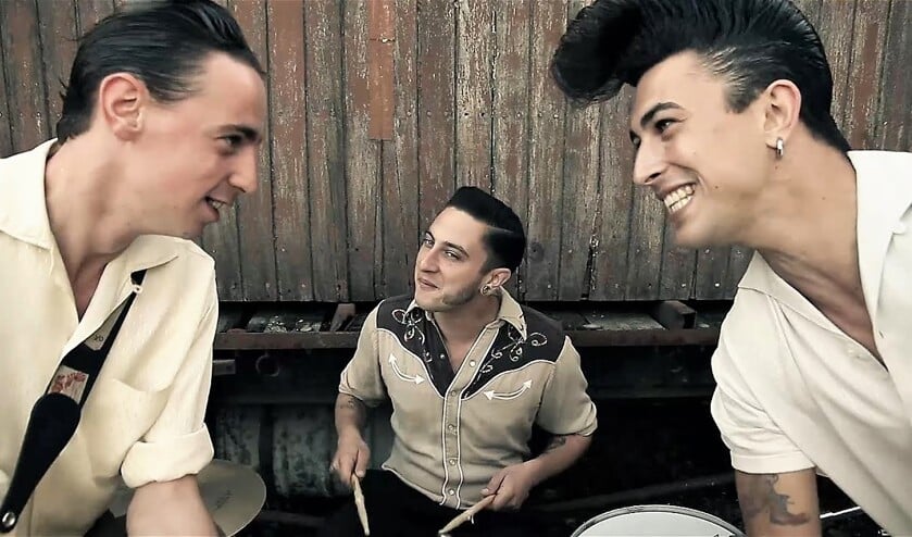 De Franse energieke band The Spunyboys.