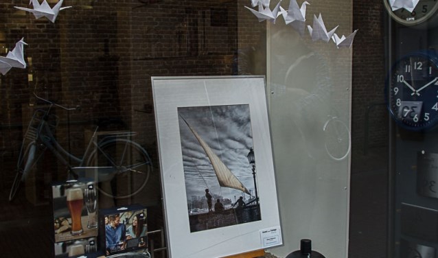 Twee weken lang exposeren de leden van twee fotoclubs hun werk in de etalages van 44 verschillende winkeliers.