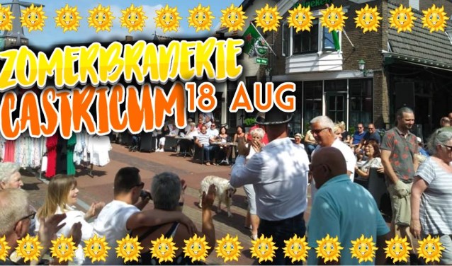 De zomerbraderie is een gezellig uitje voor het hele gezin.