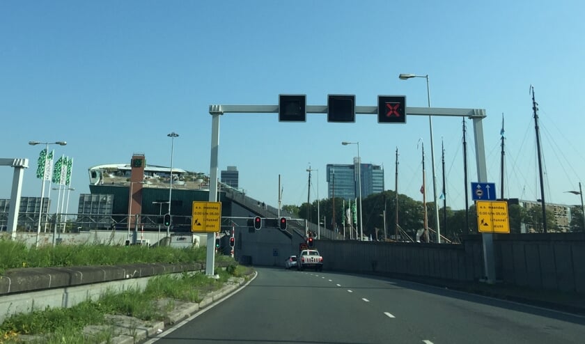 De IJ-tunnel.