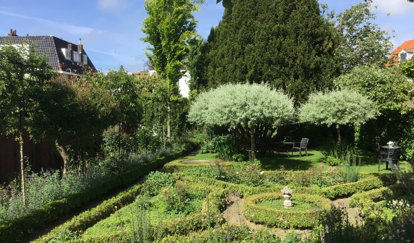 De tuin aan het Varnebroek, te bezichtigen op Open Monumentendag.