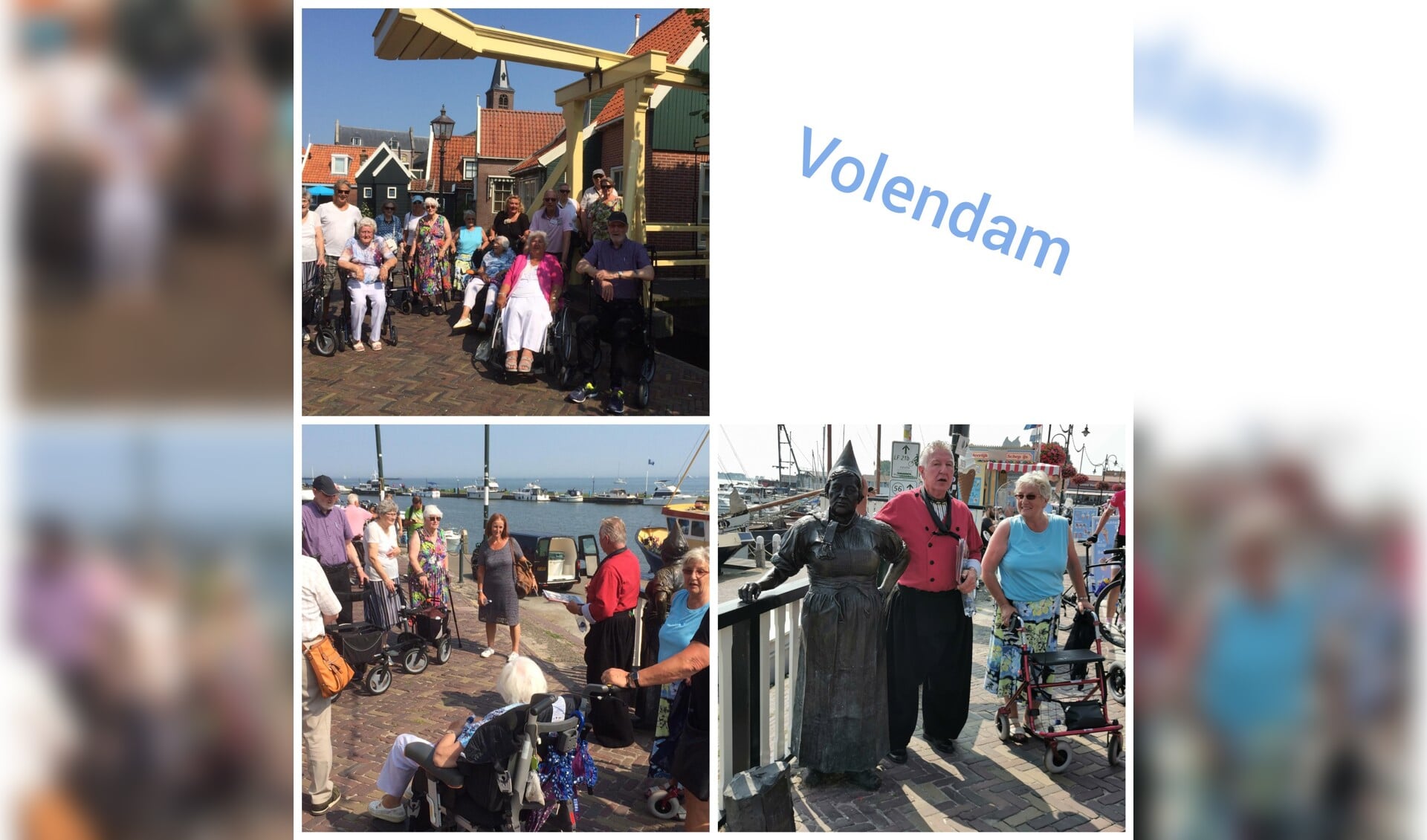 'Koffiegasten' naar Volendam, op 26 augustus.