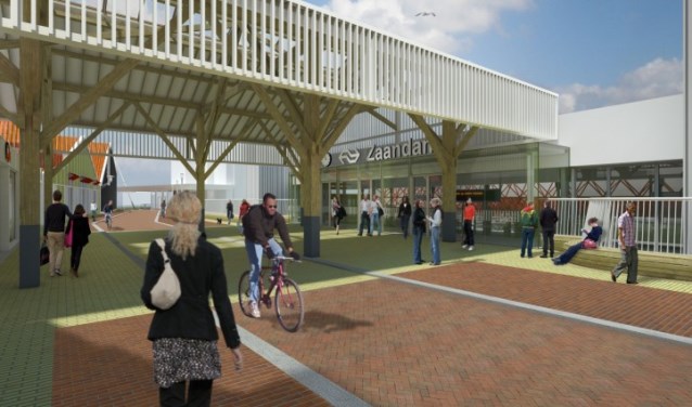 Impressie van de nieuwe spooroverbouwing