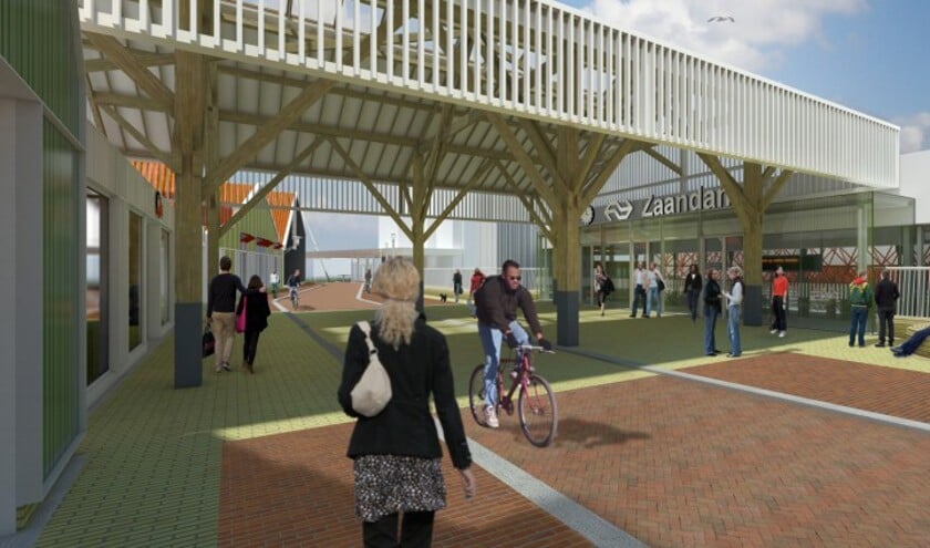 Impressie van de nieuwe spooroverbouwing