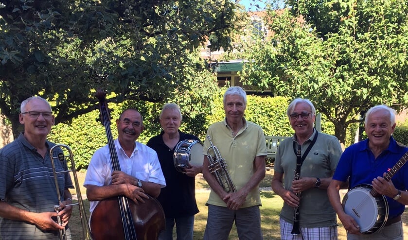 De Flowertown Jazzband verzorgt drie optredens tijdens Haarlem Jazz & More.