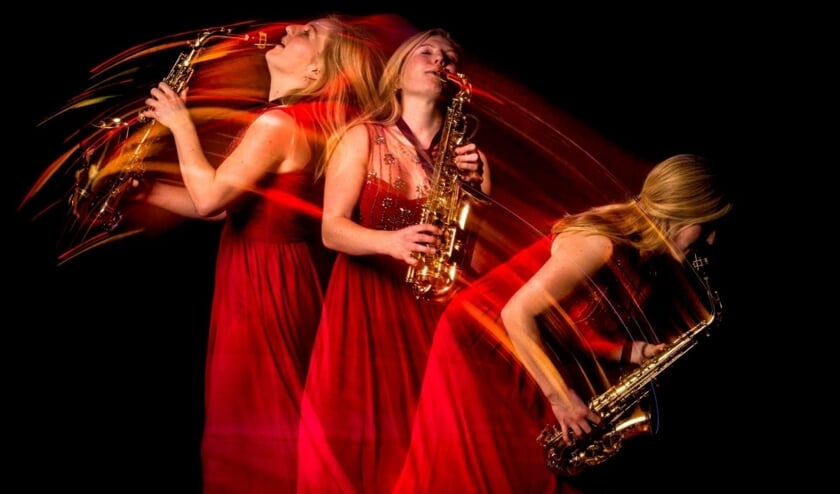 Jos Maters en saxofoniste Marlon Valk vormen het ´Duo Calyptura'.