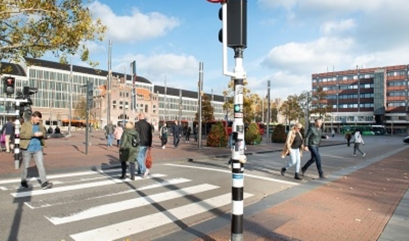 Het Stationsplein.