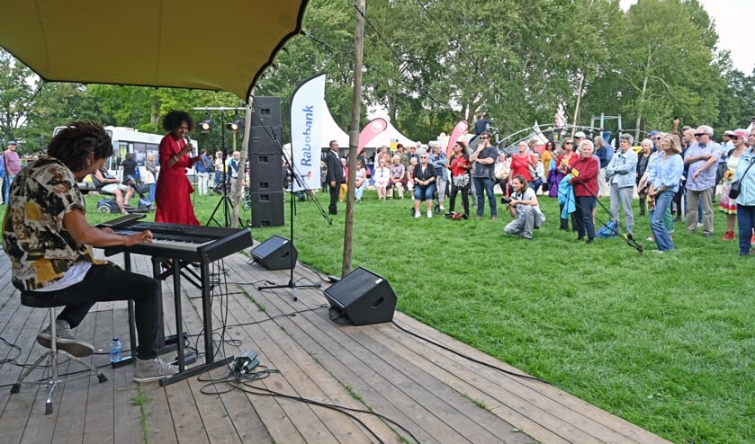 Naast cultuur ook muziek bij Schalkwijk aan Zee.