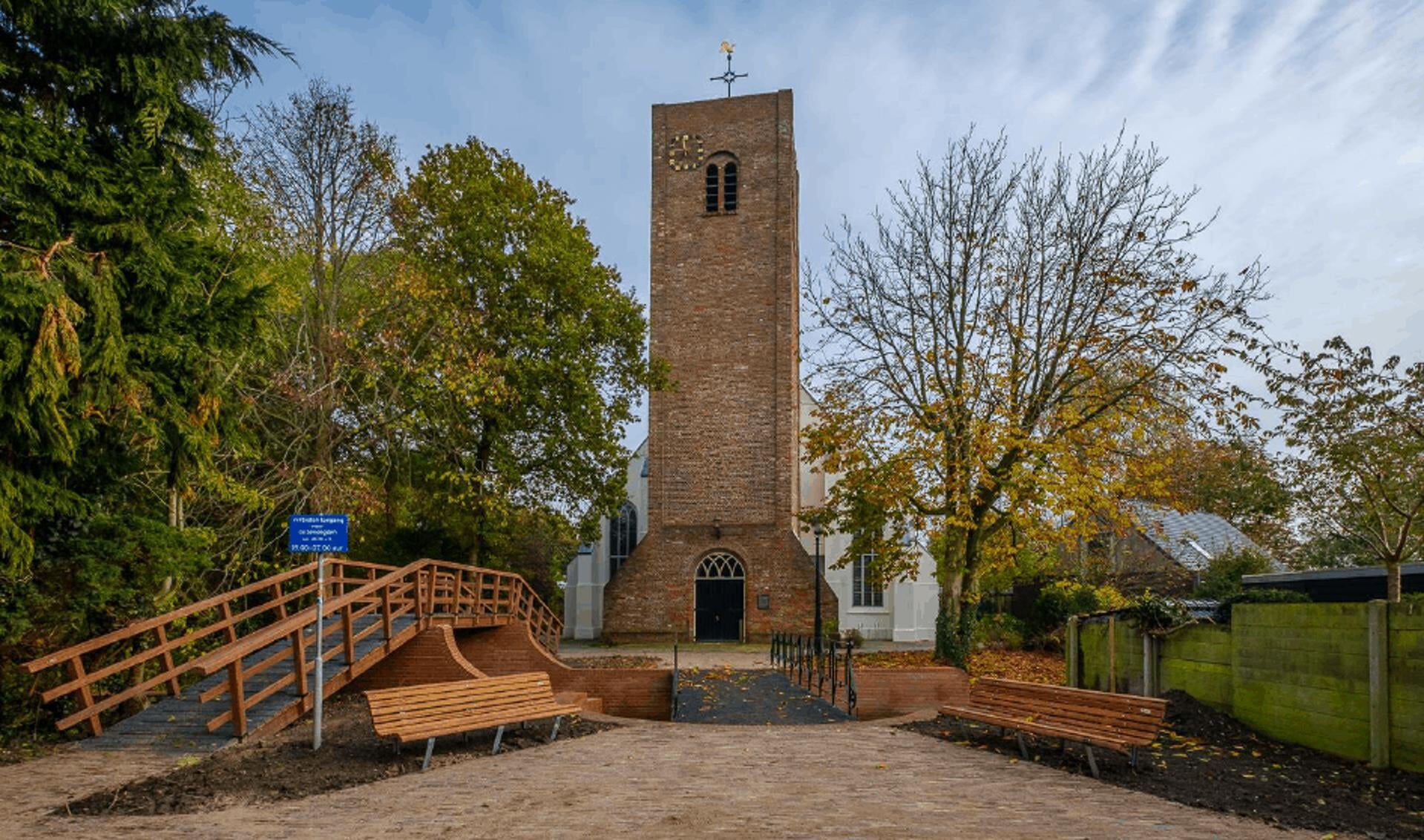 Een van de monumenten die zijn deuren open zet op zaterdag 14 september, is de Allemanskerk in Oudkarspel.
