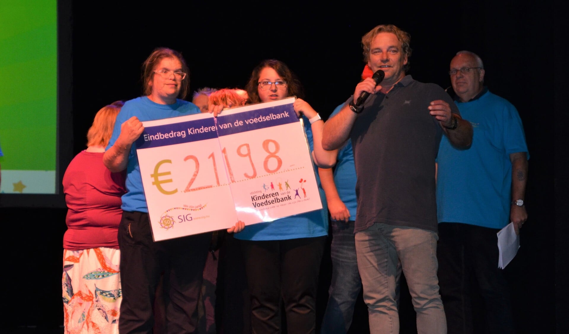 Ruim 21.000 euro wordt er opgehaald voor kinderen van de Voedselbank.