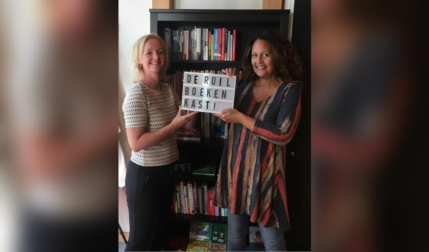 Initiatiefnemer Danielle Schouten (l) en Marieke Vesseur van Sugar Stars bakery (r)