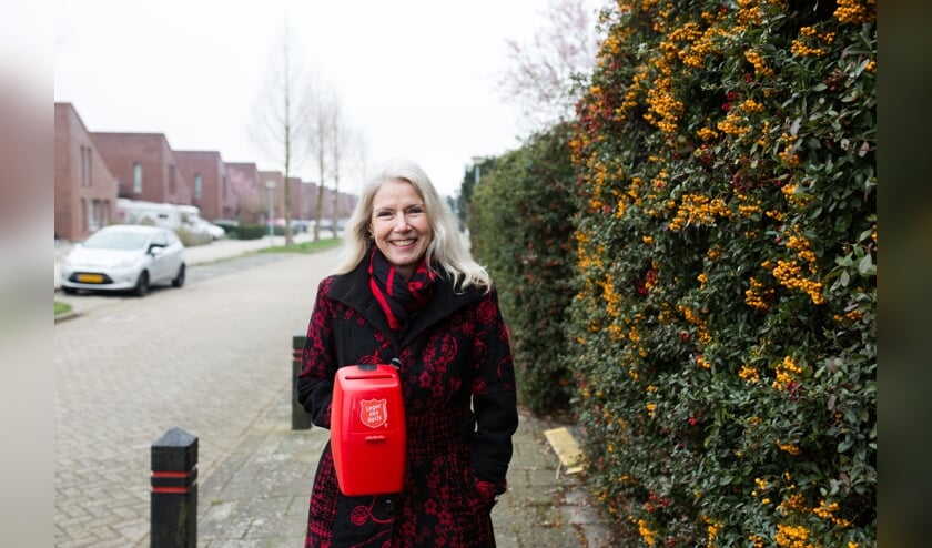 Word collectant voor het Leger des Heils.