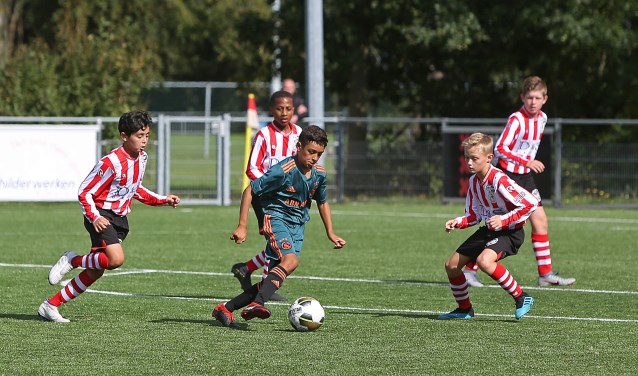 Nu al is te zien, dat de jongens van de topclubs over veel talent beschikken. Zo ook de voetballers van Ajax en Sparta.
