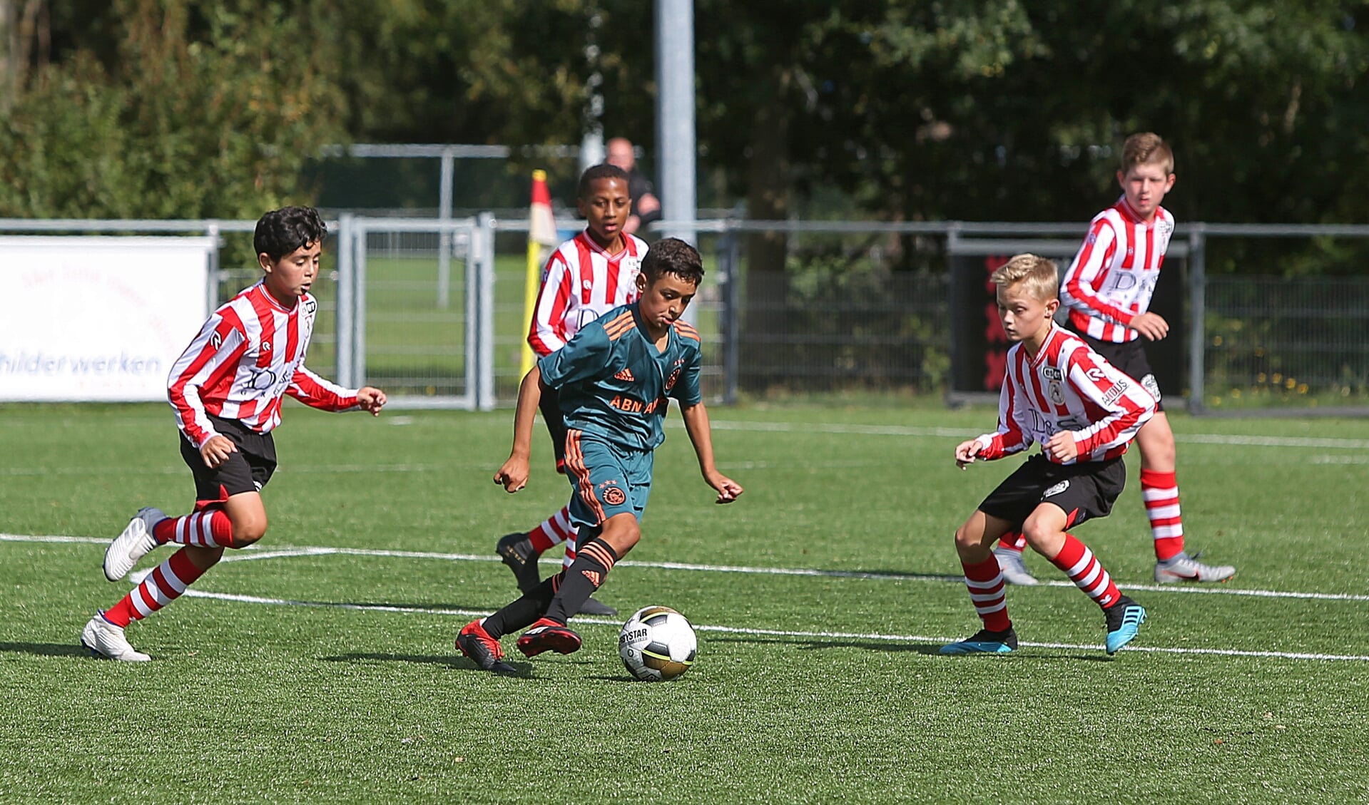 Nu al is te zien, dat de jongens van de topclubs over veel talent beschikken. Zo ook de voetballers van Ajax en Sparta. 