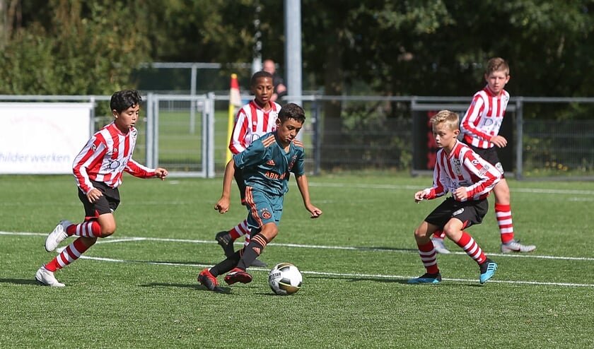 Nu al is te zien, dat de jongens van de topclubs over veel talent beschikken. Zo ook de voetballers van Ajax en Sparta.