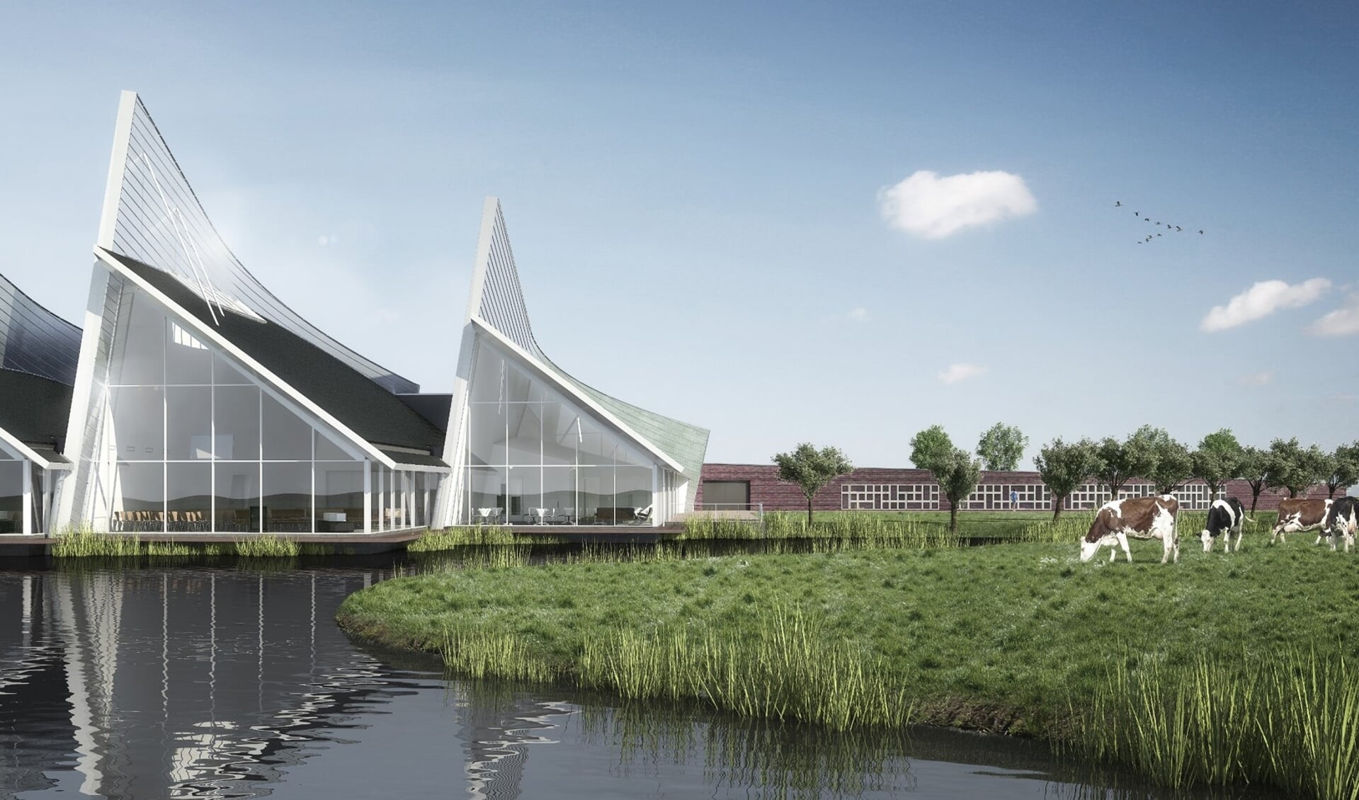 Het nieuw te openen crematorium in Alkmaar.