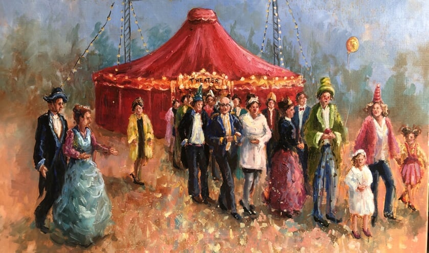 Werk van Marry Ranzijn, te zien tijdens de Kunst10daagse.