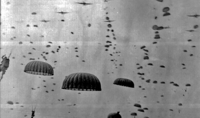 Heel veel parachutisten zijn gedropt tijdens Operatie Market Garden.
