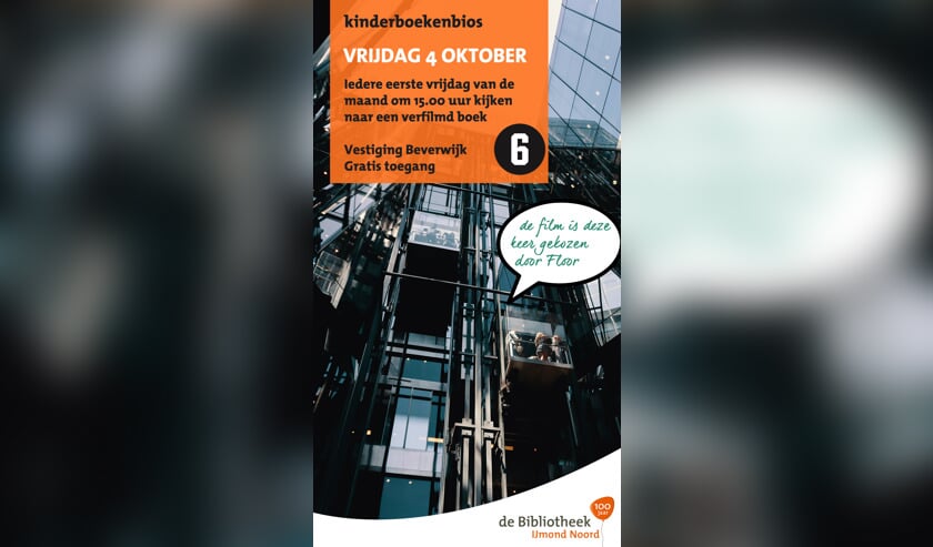 Gratis naar de kinderboekenbios op 4 oktober.