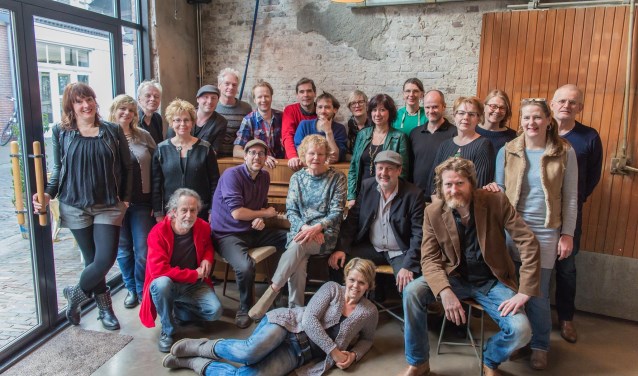 Een deel van deze groep treedt zondagmiddag op.