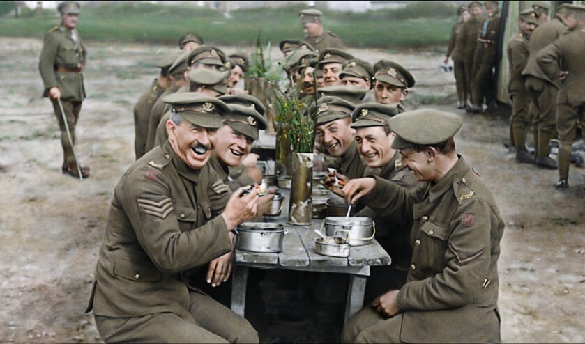 Scene uit uit de film 'They shall not grow old'.