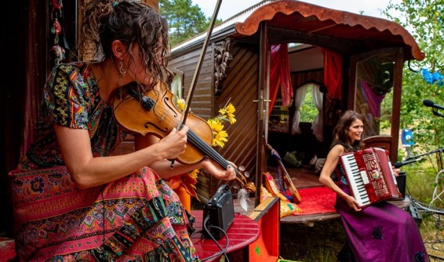 Een rijdende concertzaal.