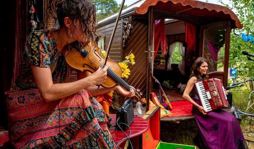 Een rijdende concertzaal.