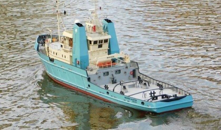 Scheepsmodellen te bewonderen op de open vaardag 'Evert van der Horst'.