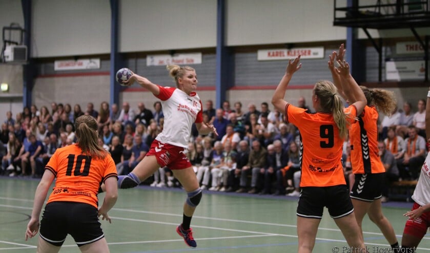 Jane Kramer die met een hattrick de overwinning forceerde