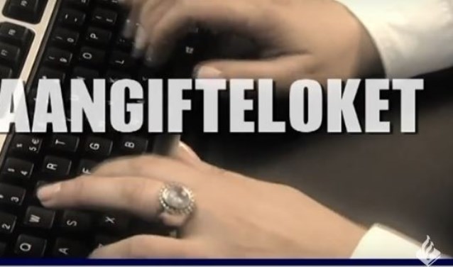Aangifte kan nu ook gedaan worden