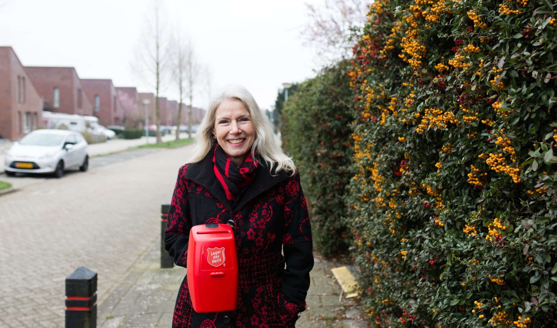 Marlene loopt graag een rondje voor het Leger des Heils.