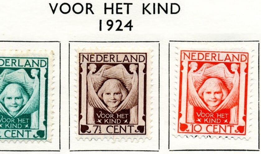 Kinderpostzegels waren vroeger ook al te koop