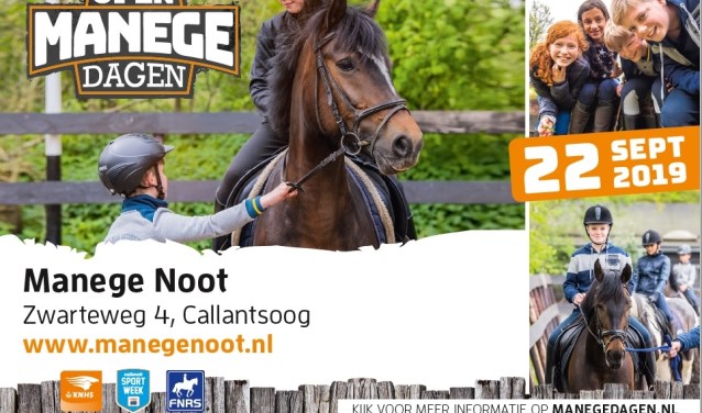 Open huis bij Manege Noot.