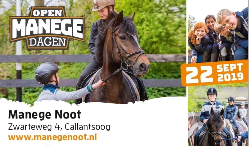 Open huis bij Manege Noot.