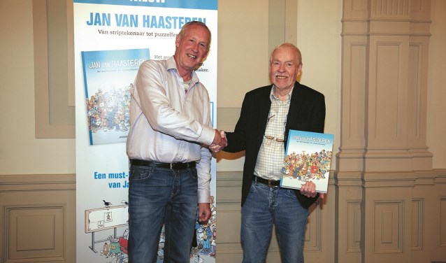 In 2017 verscheen een boekwerk over het werk van Bergenaar Van Haasteren (r).