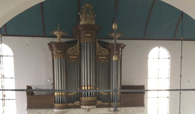 Het orgel van de Oostzijderkerk.