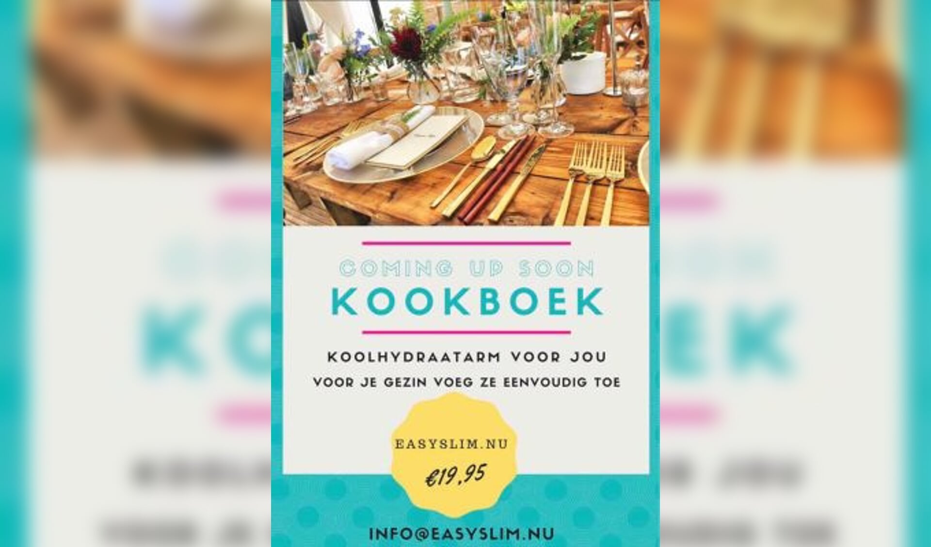 De cover van het bewuste kookboek.